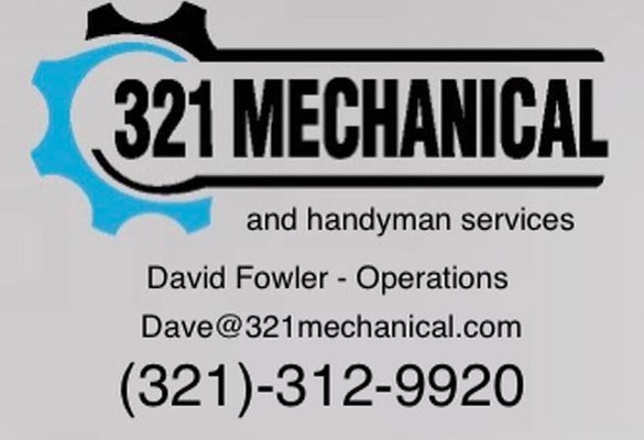 321 Mechanical - Handyman, Plumbing, Electricians