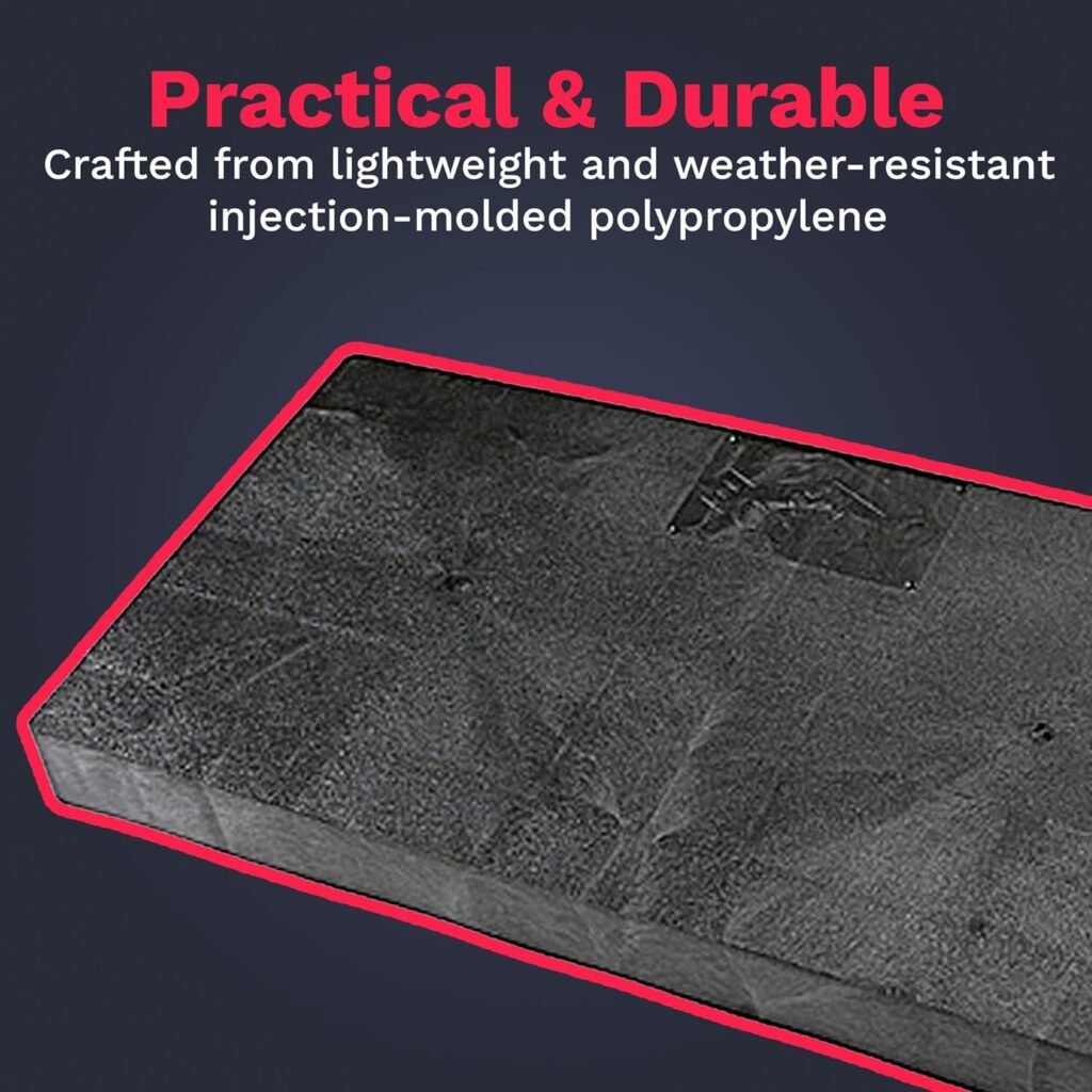 Equipment Pad for Ductless Mini Split Air Conditioner Heat Pump Outdoor Condenser Units 18x38x3