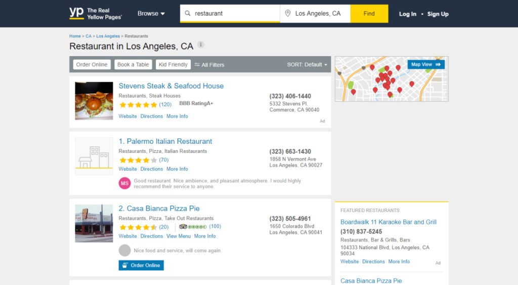 Upgrade Your Browser for a Better Yellowpages Experience