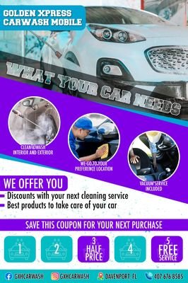 Golden Xpress Home Carwash - Quick and Efficient Car Cleaning in Davenport, FL