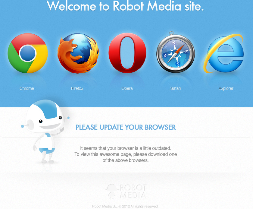 Upgrade Your Web Browser for the Best User Experience