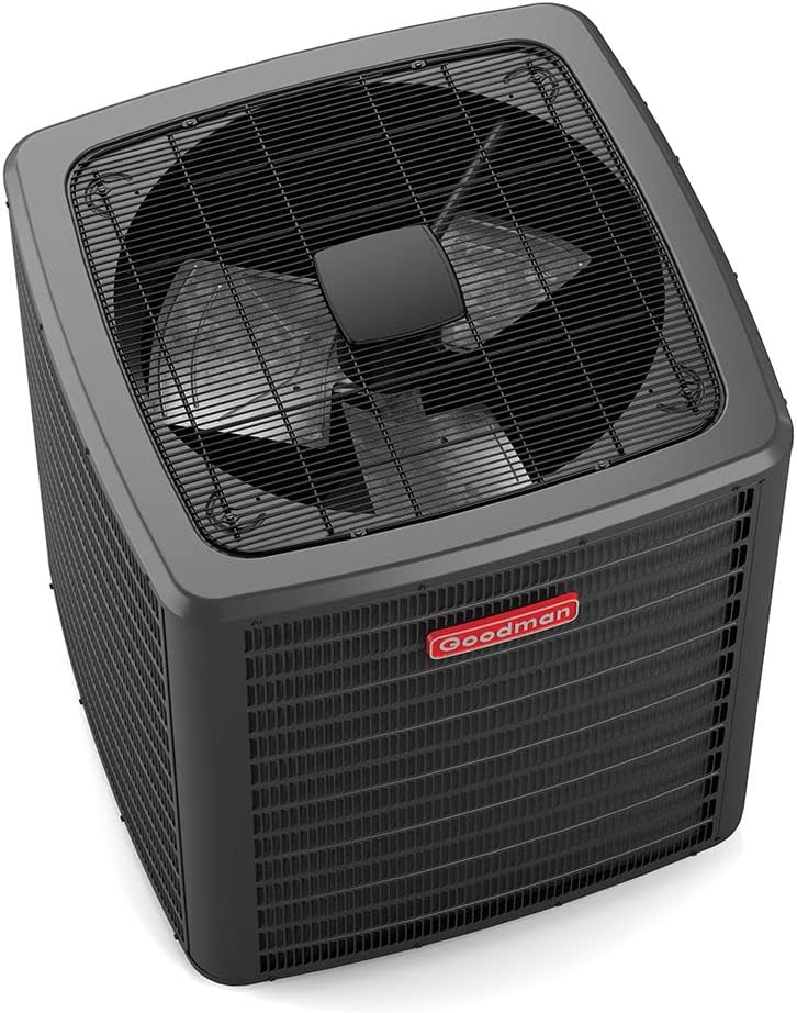 Goodman 5 Ton 14.3 SEER2 Value Series Air Conditioner Condenser (Outdoor Unit Only) - Free Thermostat Included - GSXN406010