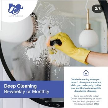 Easyamp;Clean Home Cleaning: A Detailed Review of Services Provided